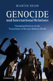 Martin Shaw, Genocide and International Relations cover